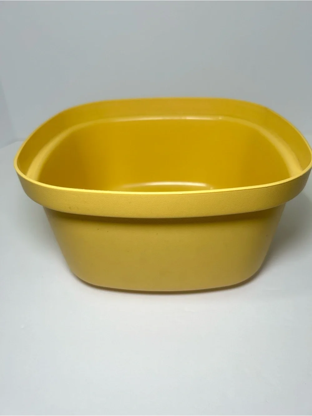 Vintage Tupperware Steam N Store Bowl Harvest Gold With Lid Strainer